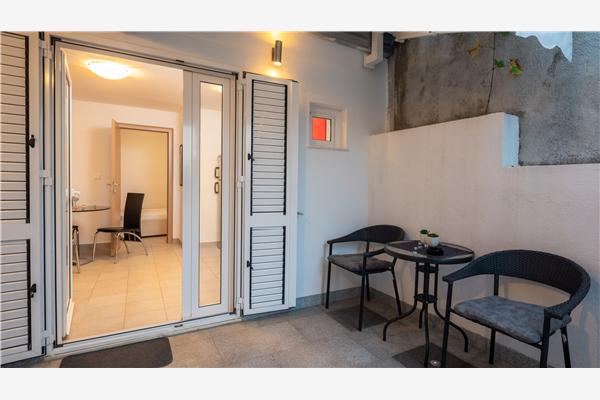 Apartment A1, for 2 persons