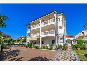 Apartmanok Spomenka Zvonko Lopar - Rab sziget, Méret 64,00 m2, Központtól való távolság 50 m