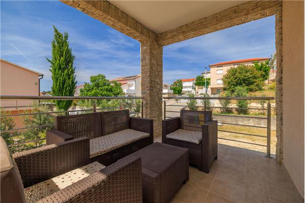 Apartment A1, for 6 persons