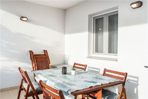 Apartment A1, for 4 persons