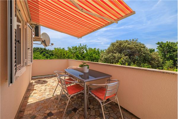 Apartment A1, for 4 persons