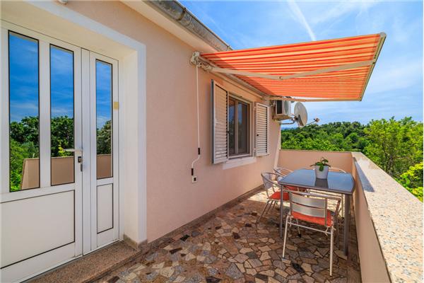 Apartment A1, for 4 persons