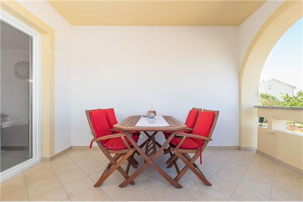 Apartment A1, for 3 persons