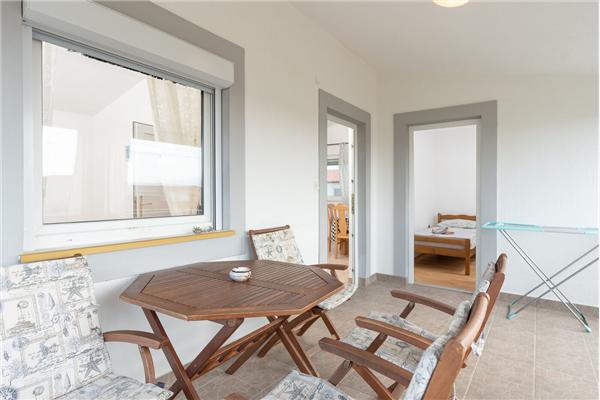 Apartment A1, for 4 persons