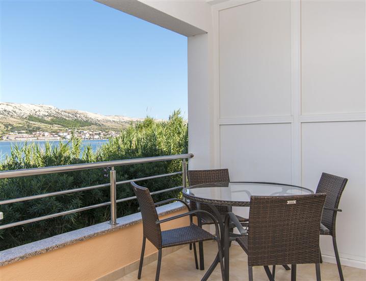 Apartment A2, for 4 persons