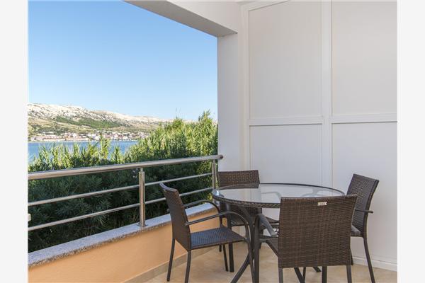 Apartment A2, for 4 persons