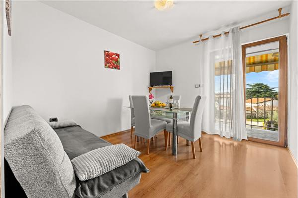 Apartment A1, for 2 persons