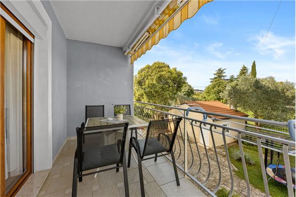 Apartment A2, for 4 persons