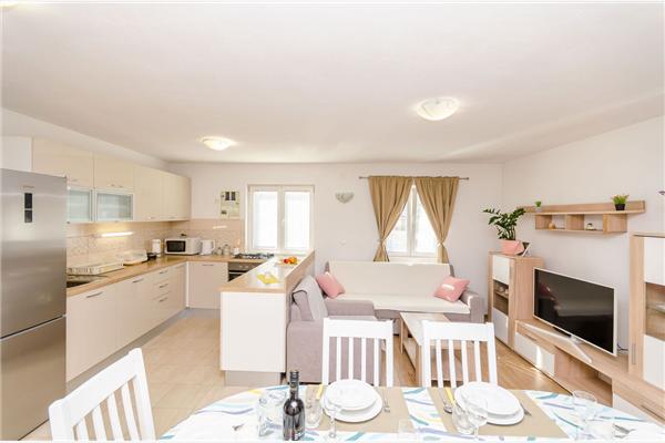 Apartment A1, for 4 persons