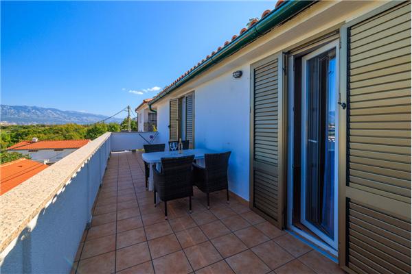 Apartment A3, for 5 persons