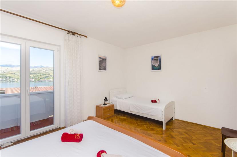 Apartment A1, for 3 persons