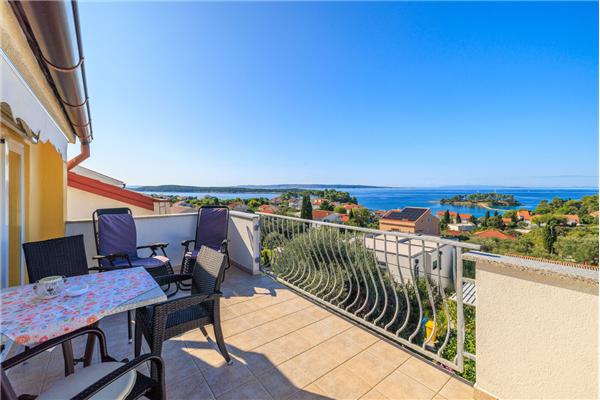 Apartment A2, for 2 persons