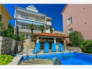 Apartment Blancas Dramalj (Crikvenica), Size 65.00 m2, Accommodation with pool, Airline distance to the sea 20 m