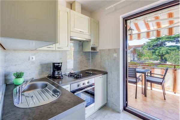 Apartment A1, for 4 persons