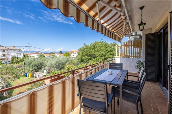 Apartment A1, for 4 persons