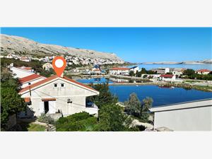 House Pag Vacation House Pag - island Pag, Size 56.00 m2, Airline distance to town centre 700 m