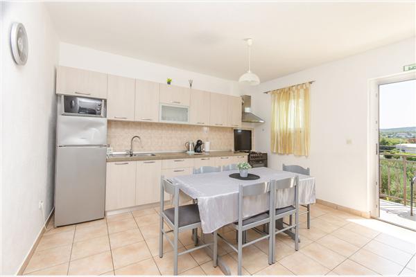Apartment A1, for 5 persons