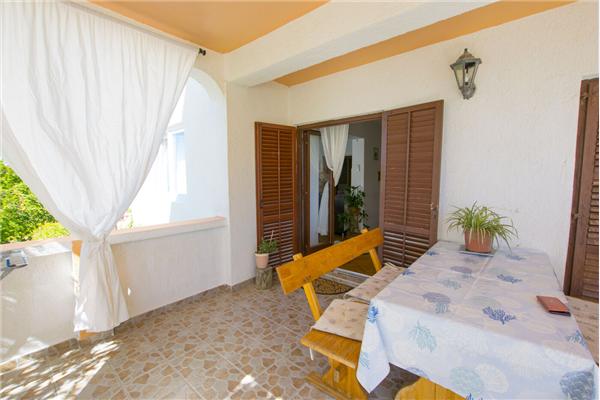 Apartment A1, for 4 persons