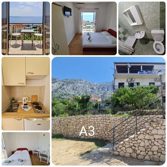 Apartment A3, for 2 persons