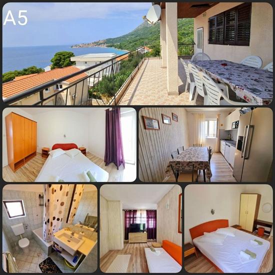 Apartment A5, for 7 persons
