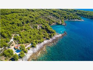 Huis Ivana Milna - eiland Brac, Kwadratuur 76,00 m2, Lucht afstand tot de zee 30 m