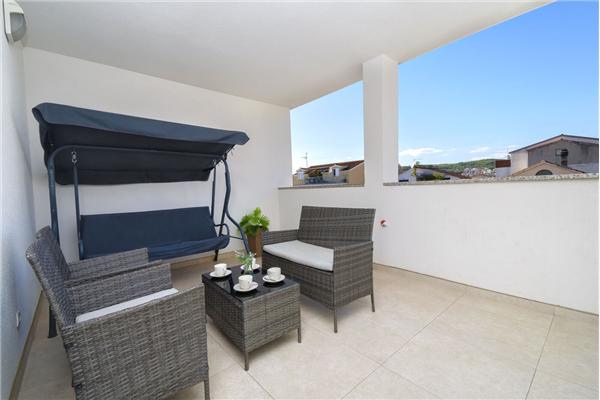 Apartment A1, for 4 persons