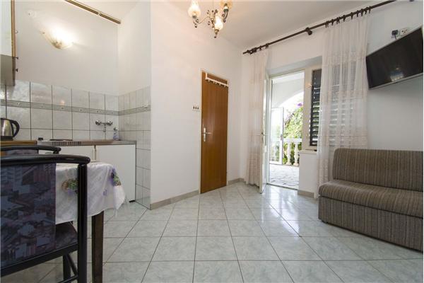 Apartment A1, for 2 persons