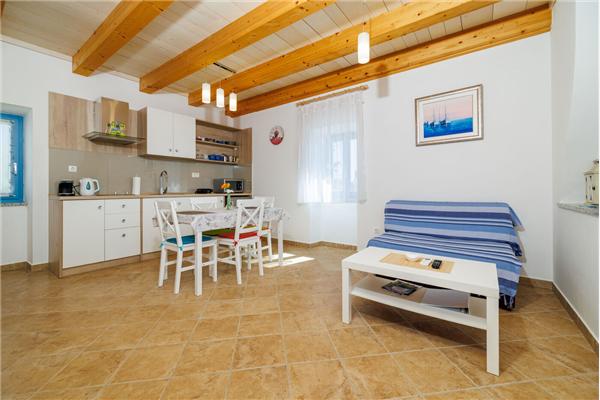 Apartment A2, for 3 persons