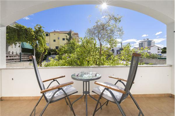 Apartment A1, for 3 persons