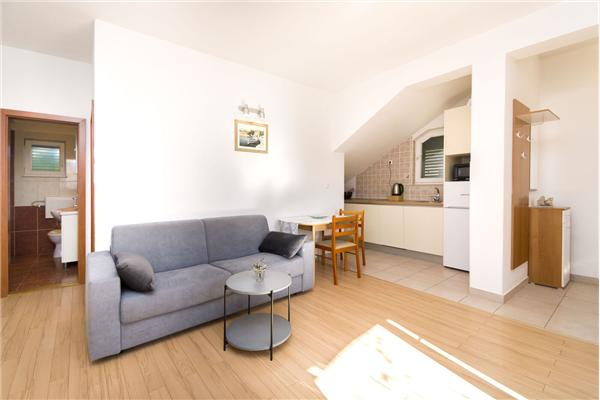 Apartment A1, for 3 persons