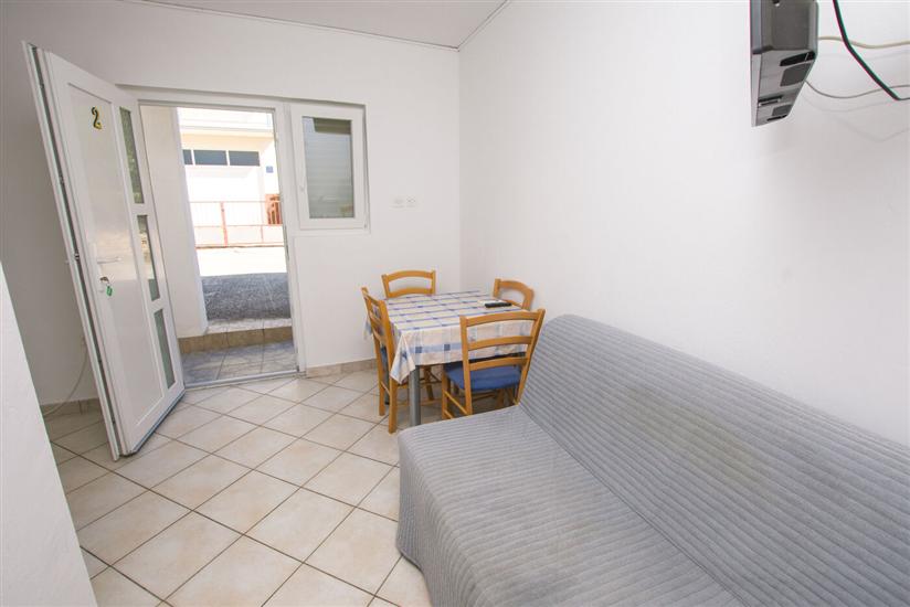 Apartment A2, for 2 persons