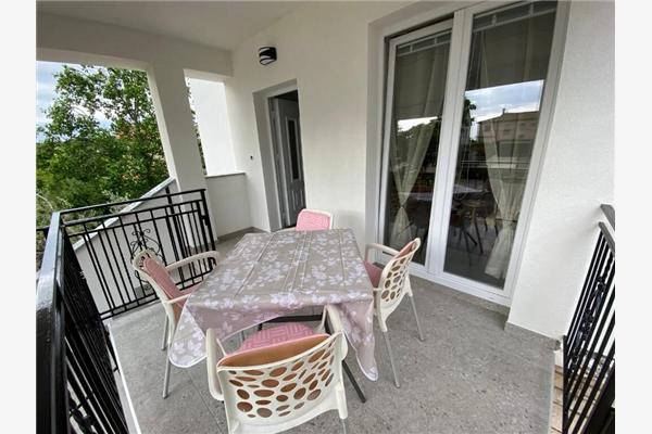 Apartment A1, for 2 persons