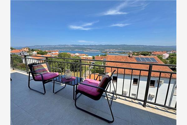 Apartment A1, for 5 persons