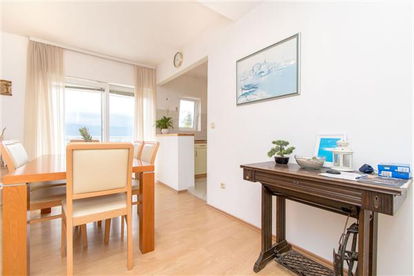 Apartment A2, for 6 persons