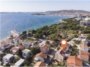 Апартаменты Holiday near beach Vodice, квадратура 37,00 m2, Воздуха удалённость от моря 140 m