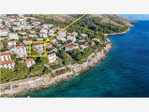 Апартамент Iveta Okrug Gornji (Ciovo), квадратура 75,00 m2, Воздуха удалённость от моря 50 m