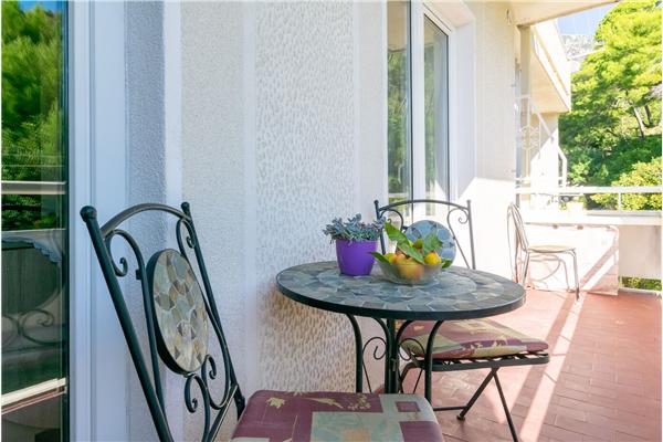 Apartment A1, for 2 persons
