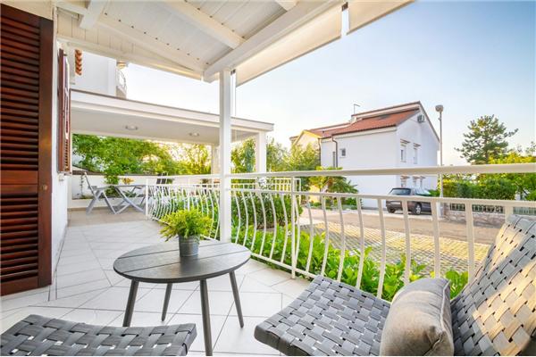 Apartment A1, for 4 persons