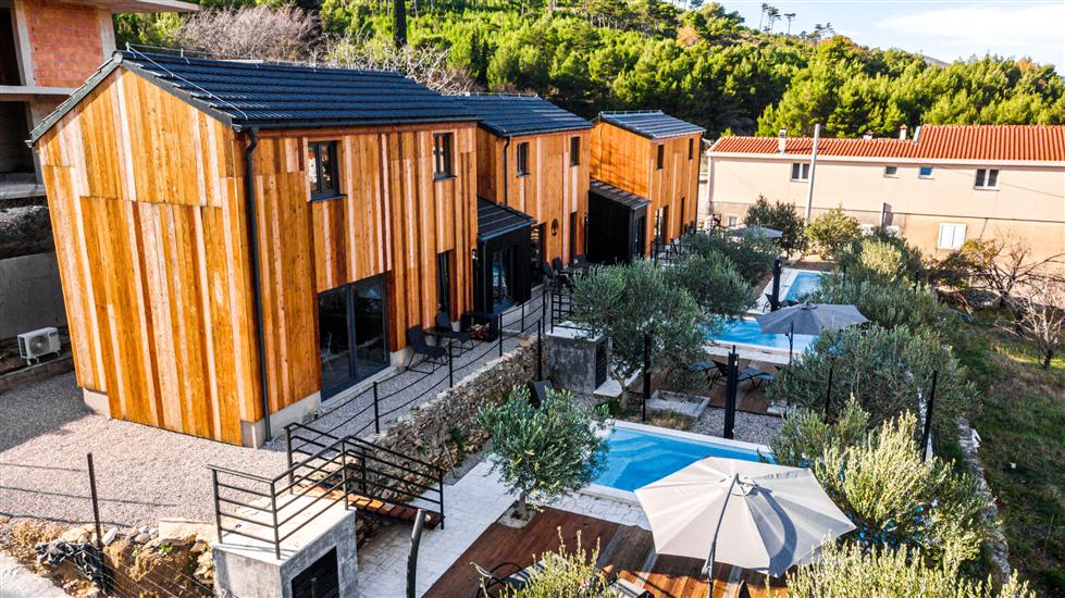 Villa Trilogia with three private pools