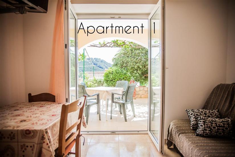 Apartment A1, for 3 persons