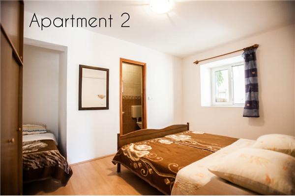 Apartment A2, for 3 persons