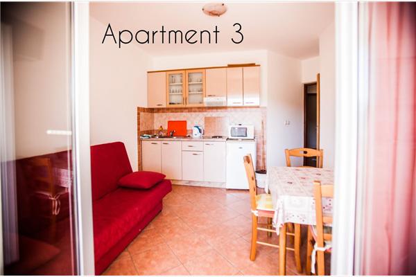 Apartment A3, for 2 persons