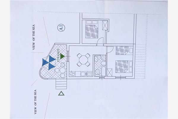 Appartement A1, voor 4 personen