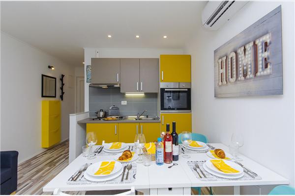 Apartment A1, for 3 persons