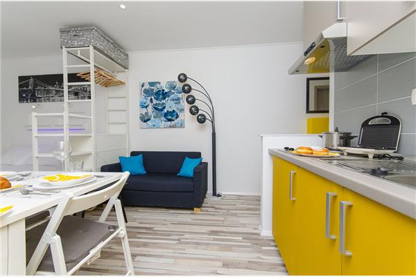 Apartment A1, for 3 persons