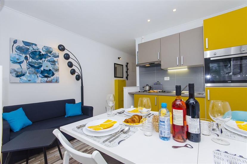 Apartment A1, for 3 persons