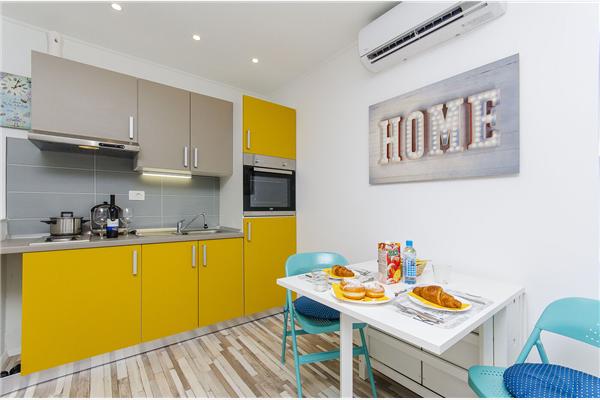 Apartment A1, for 3 persons