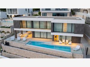 Villa Adriatic Pearl Baska Voda, Size 220.00 m2, Accommodation with pool, Airline distance to the sea 100 m