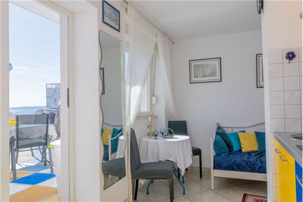 Apartment A1, for 3 persons