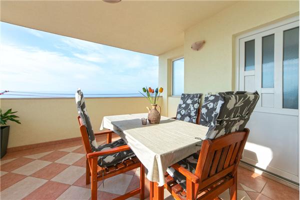 Apartment A1, for 2 persons